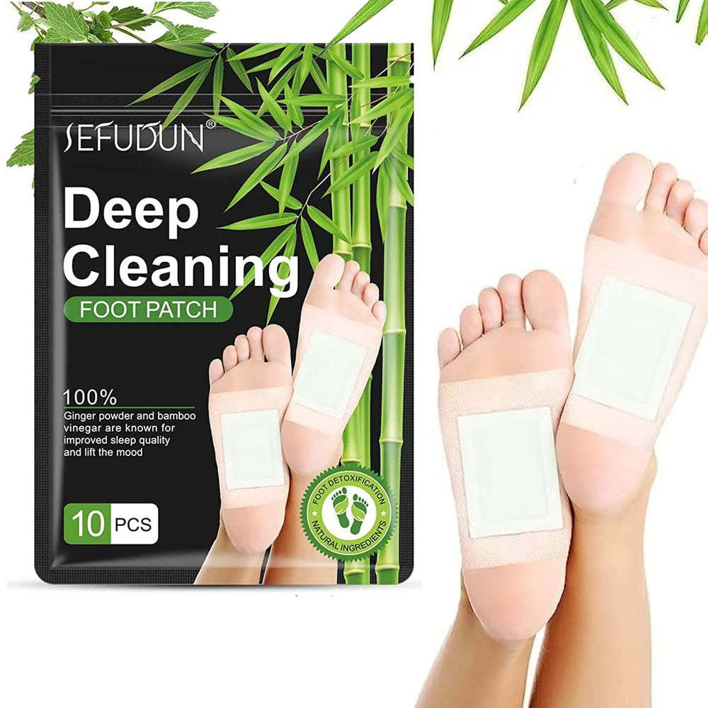 Foot Detox Pads NZ: Natural Bamboo Deep Cleansing & Detoxification Patches