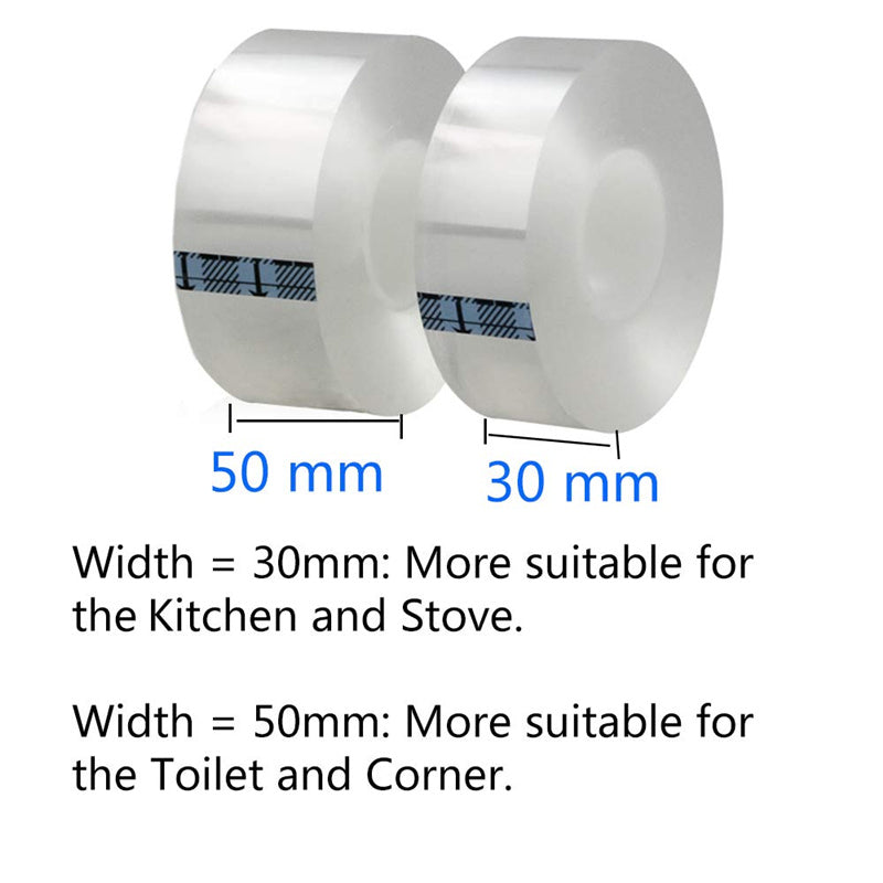 Caulk Strip Waterproof Self Adhesive Caulk Tape for Bathtub Toilet Kitchen