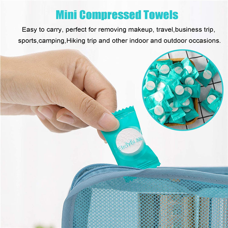 Compressed Toilet Paper Tablets Disposable Mini Towels