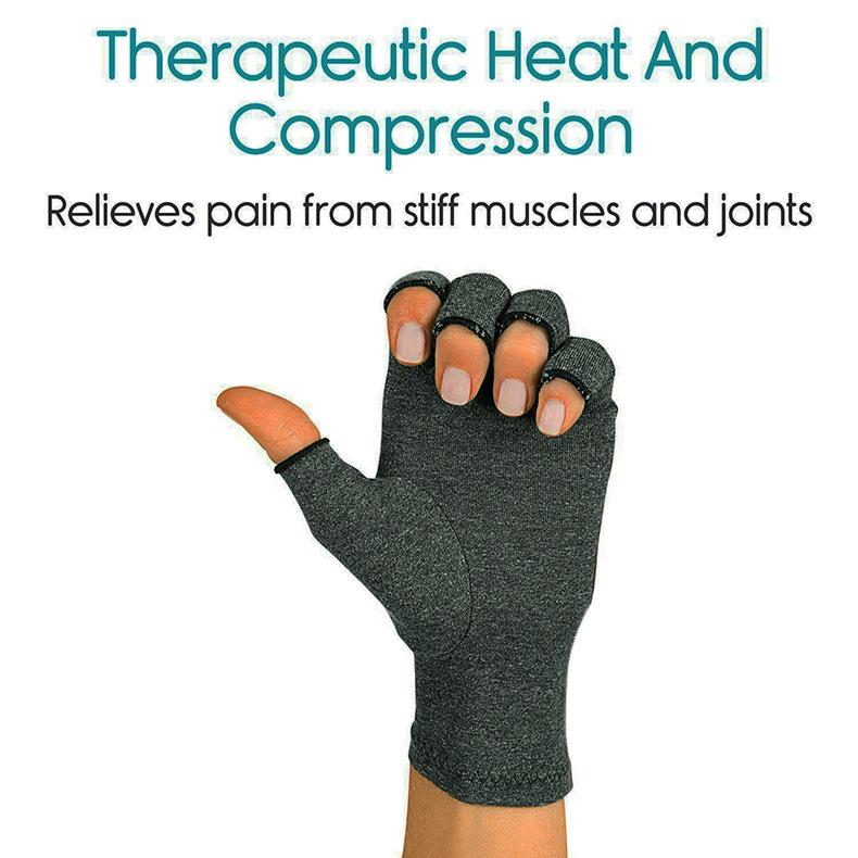 Compression Fingerless Gloves Provide Arthritic Hand Joint Pain Relief Wise Living NZ