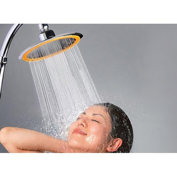 High Pressure Top Rainfall Shower Head 6-Inch Ultra-Thin Design Booste ...