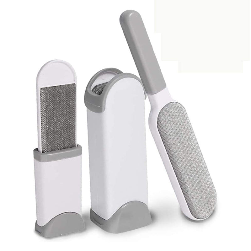 Pet Hair Fur Remover Brush Removal Tool Double Sided with Self Cleanin