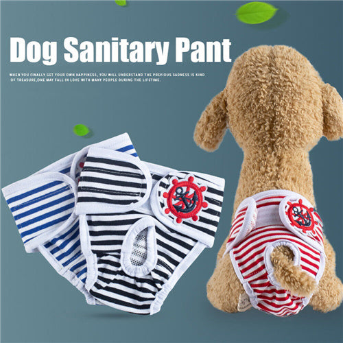 Female Pet Dog Pants Heat In Season Menstrual Sanitary Nappy Diaper Underwear