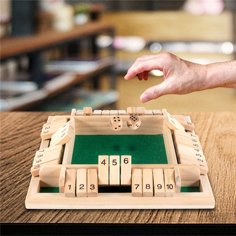 Wooden Dice Board Game