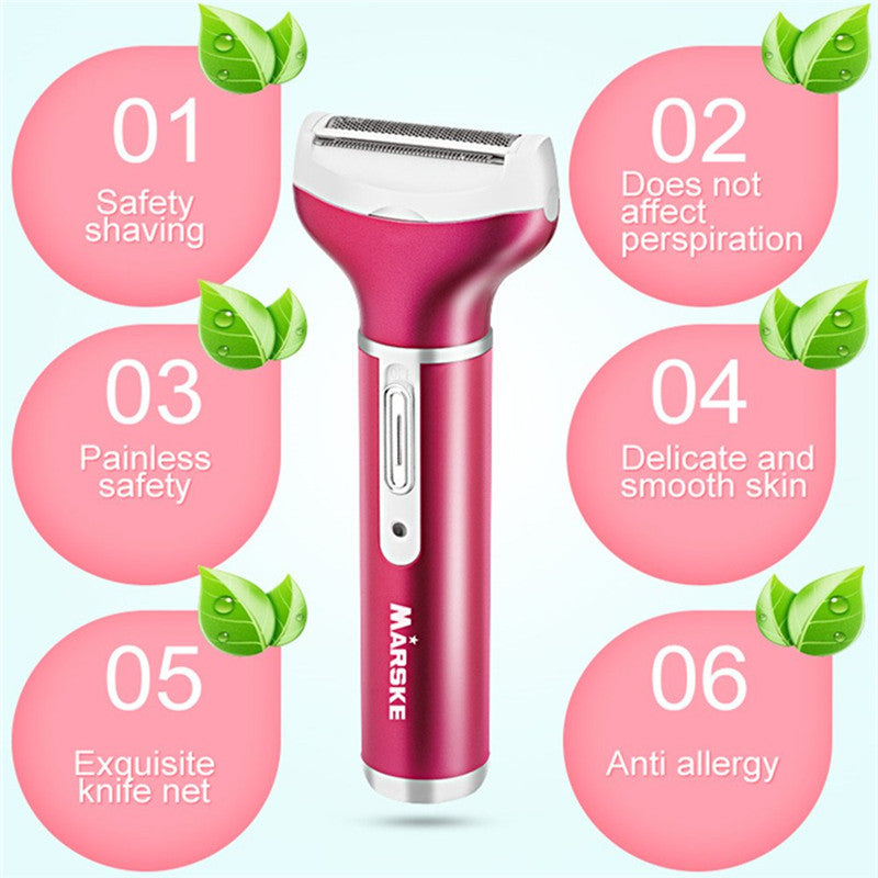 USB Powered 4 In 1 Body Hair Shaver Remover Set