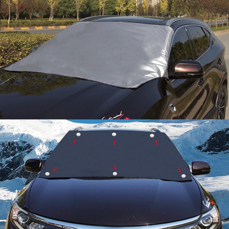 Windscreen Cover Car Window Screen Frost Ice Snow Sun Visor Dust Protector
