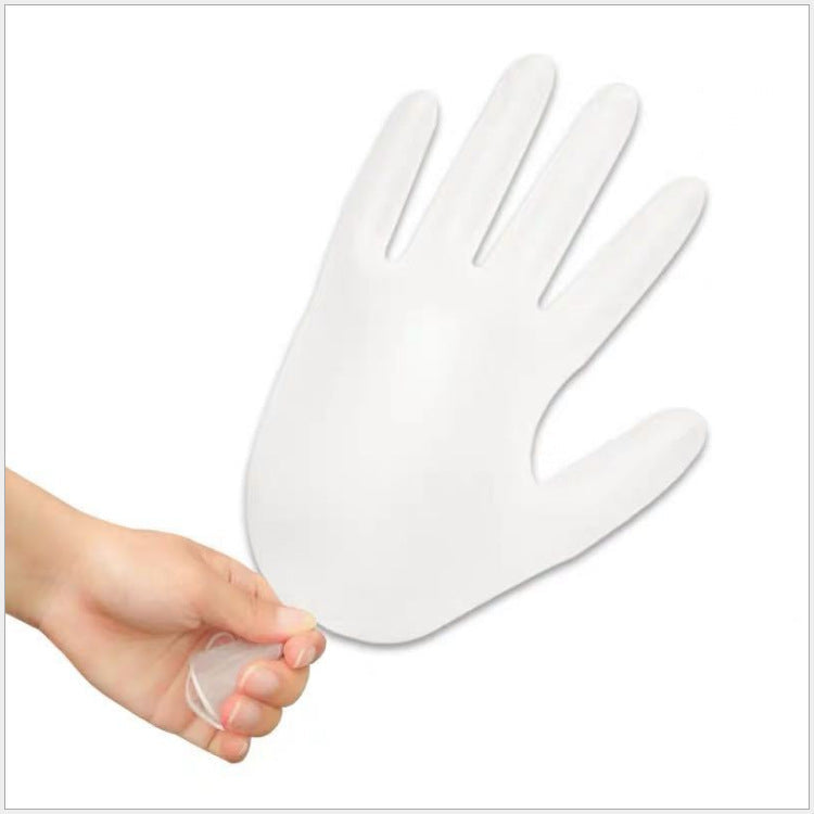 100pcs Disposable Thick PVC Powder-Free Protective Vinyl Gloves