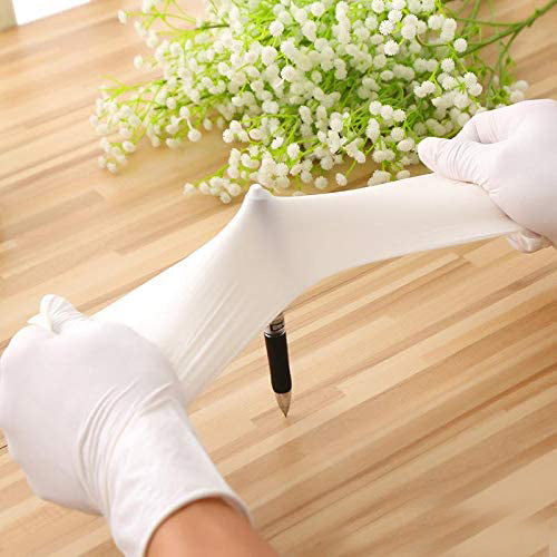 20pcs Protective Thick Rubber Latex Disposable Gloves