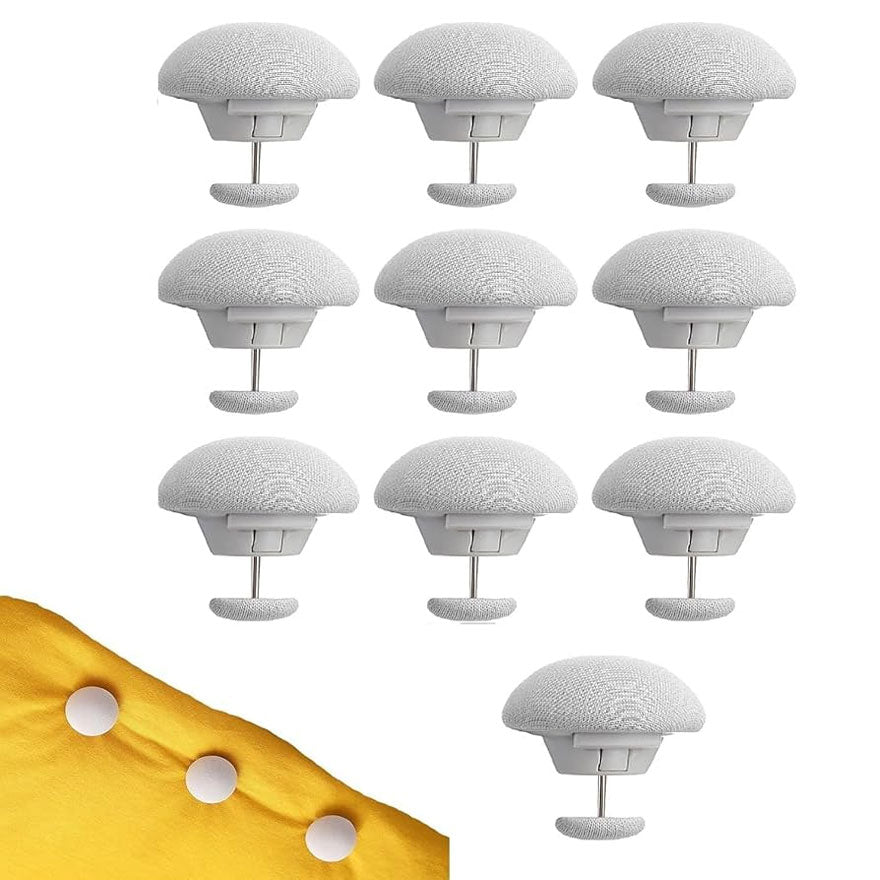 10pcs Mushroom Quilt Holder Bed Sheets Duvet Cover Clip