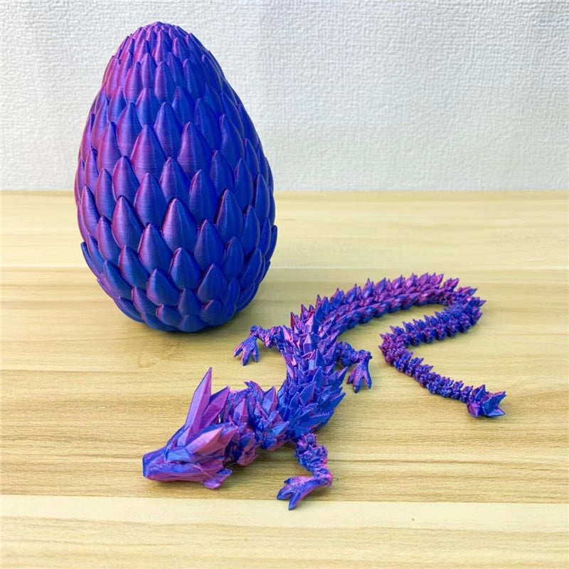 3D Printed Articulated Dragon Fidget Toy