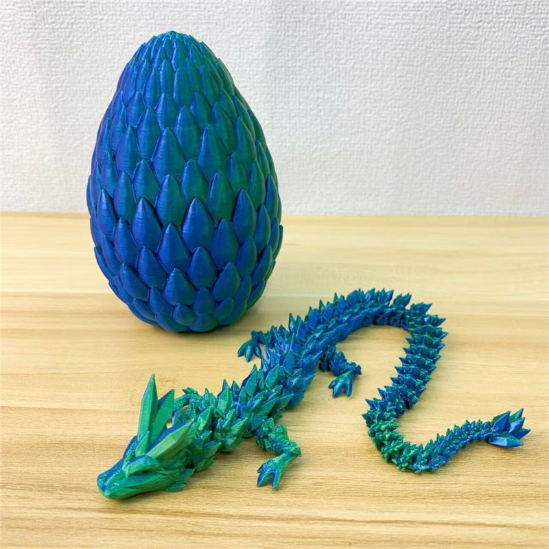 3D Printed Articulated Dragon Fidget Toy