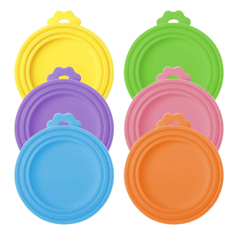 2 Pack Silicone Can Lids Covers