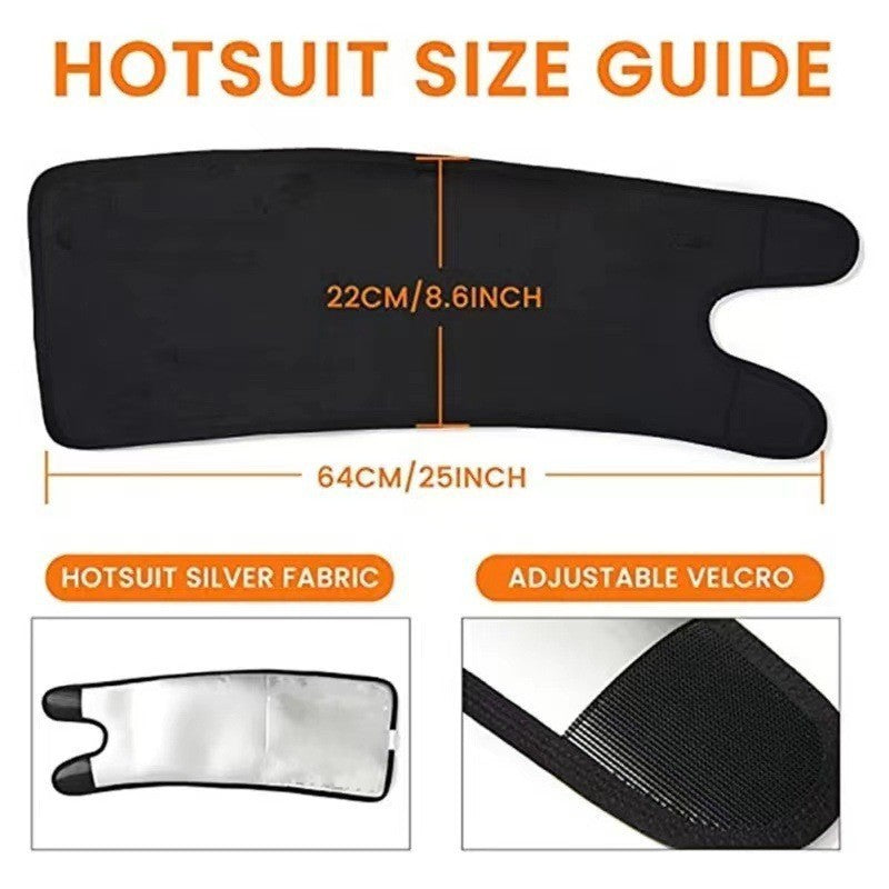 Unisex Adjustable Sauna Thigh Sweat Bands Shaping Leg Sleeves ﻿