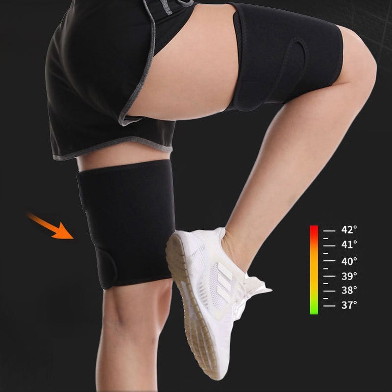 Unisex Adjustable Sauna Thigh Sweat Bands Shaping Leg Sleeves ﻿