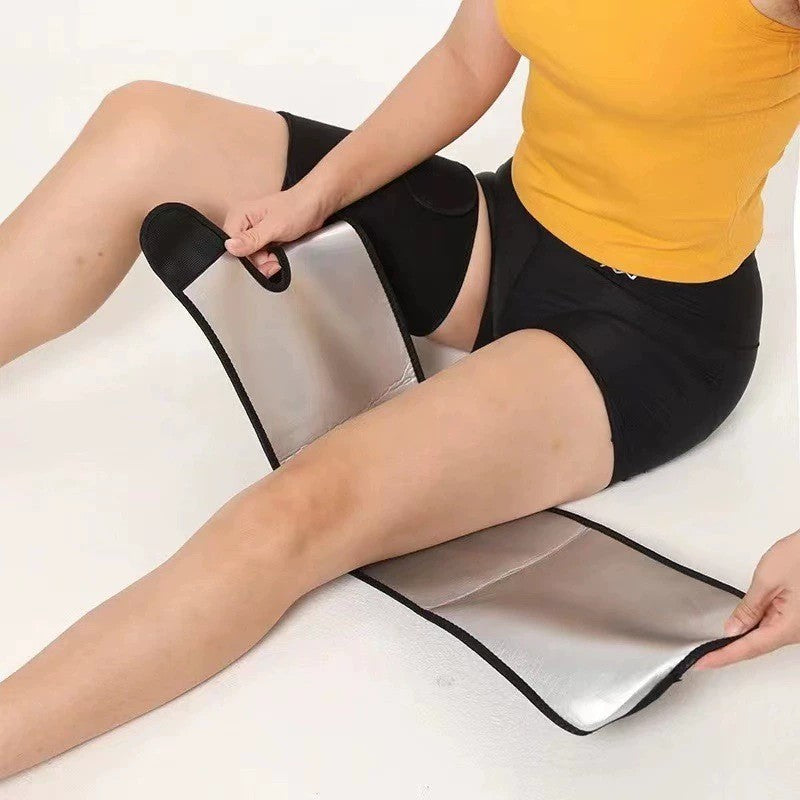 Unisex Adjustable Sauna Thigh Sweat Bands Shaping Leg Sleeves ﻿