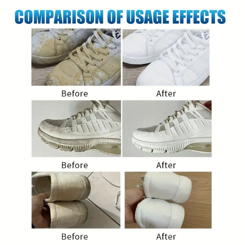 All-in-One Gel Sneaker Cleaner with Sodium Bicarbonate, Quick Cleaning Degreaser