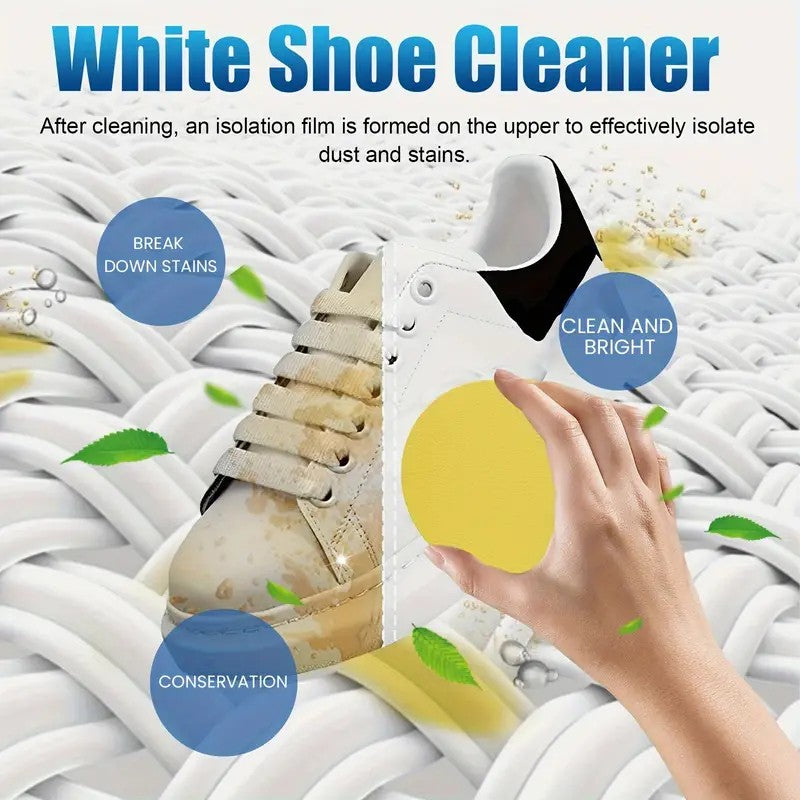 All-in-One Gel Sneaker Cleaner with Sodium Bicarbonate, Quick Cleaning Degreaser