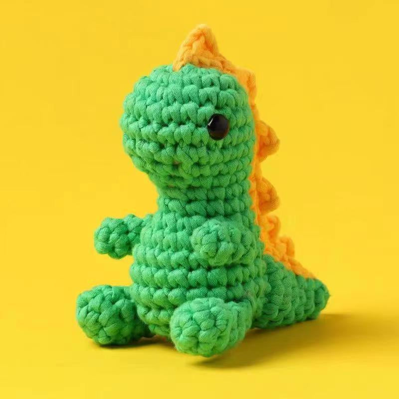 Beginner Crochet Kit with Crochet Hooks Yarn Set DIY Knitting Stuffed Animal Kit