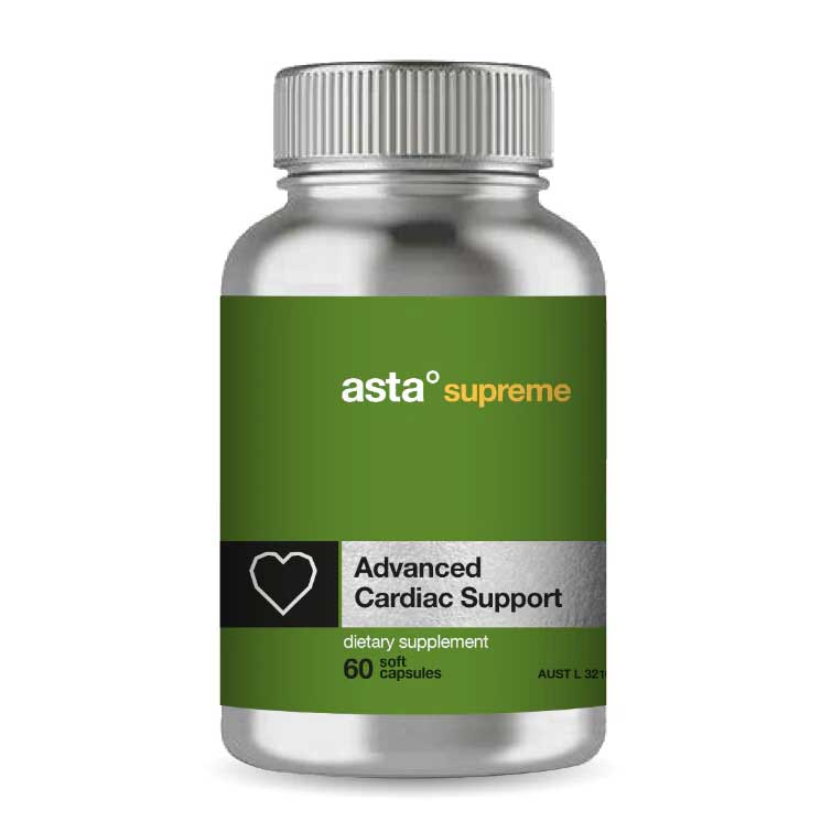 Asta Supreme Advanced Heart Health Support 60 Soft Capsules