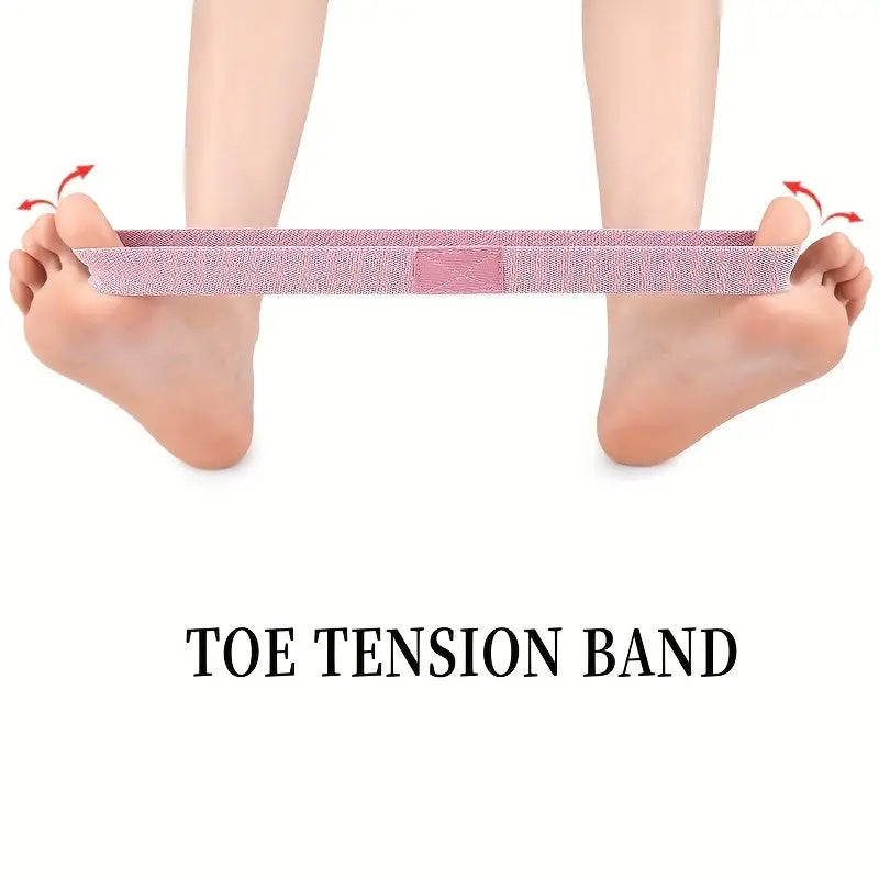 2Pcs Elastic Toe Stretching Band for Big Toe Training