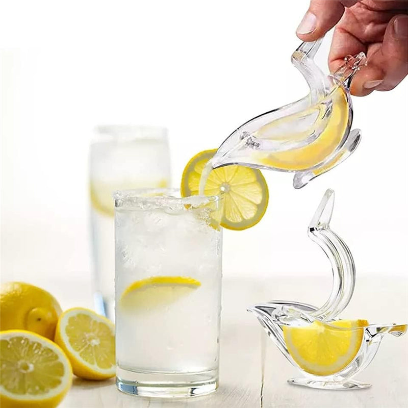 Bird Lemon Juicer Slice Acrylic Squeezer Squeezing 2Pack