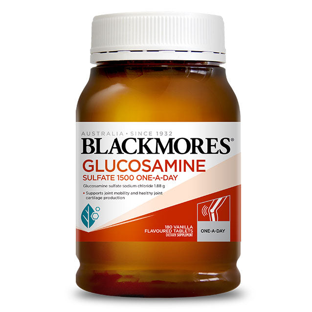 Blackmores Glucosamine Sulfate 1500 One-A-Day 180 Tablets