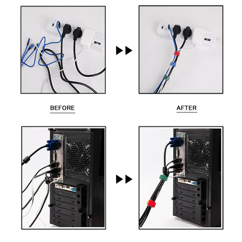 Versatile Cord Organizer Cable Management Tape