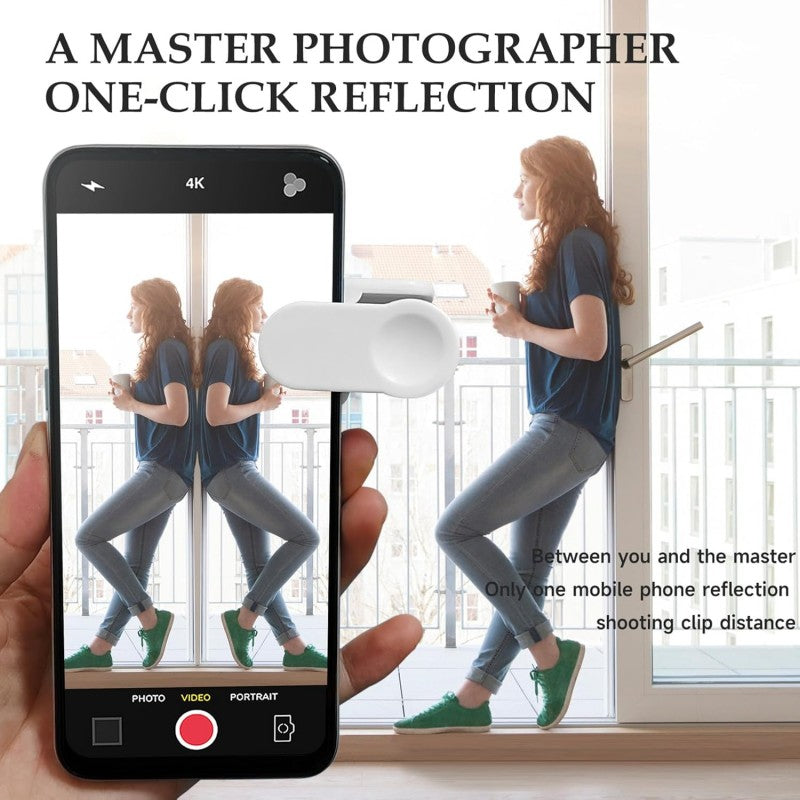 Smartphone Camera Mirror Reflection Mount Clip Kit