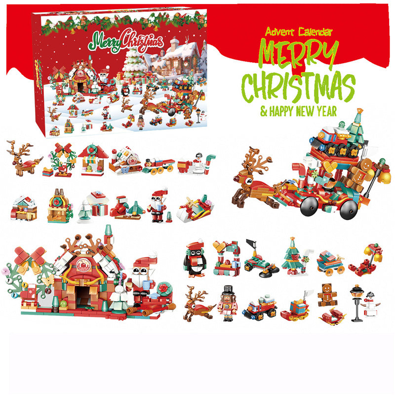 Christmas Building Toys Party Favors, Kids Christmas Gifts for Boys & Girls