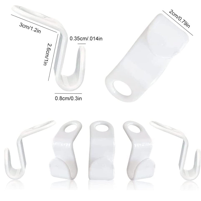 Clothes Hanger Connector Hooks Hanger Extender Clips