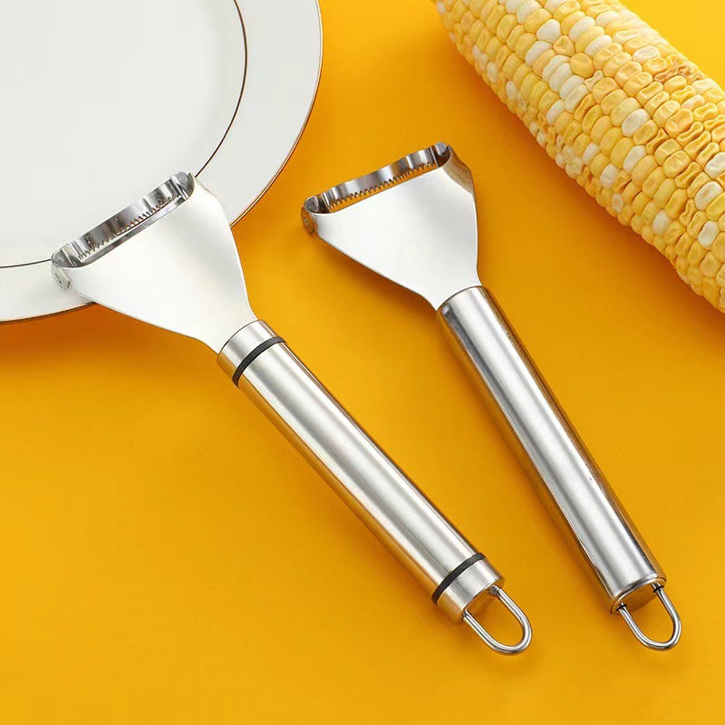 Stainless Steel Corn Cob Planer Stripper Peeler