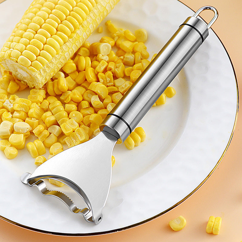 Stainless Steel Corn Cob Planer Stripper Peeler