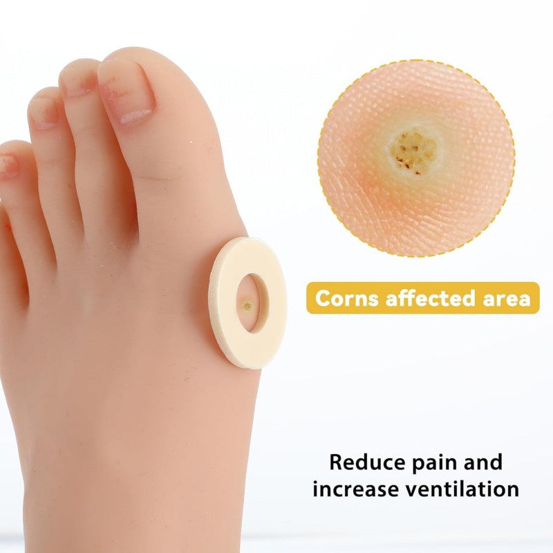 120pcs Corn Pads For Feet 4 Model Corn Cushions