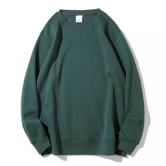 Unisex Oversized Lightweight Crewneck Sweatshirts Long Sleeve Loose Fit Soft Pullover Top