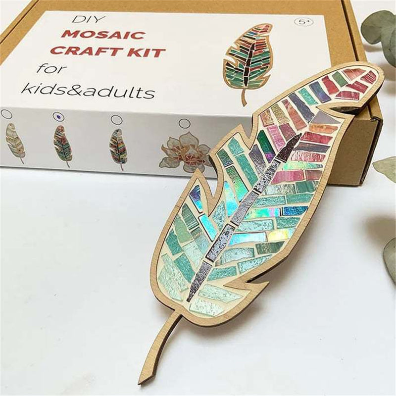 Unlimited Creative DIY Mosaic Tiles Art Crafts Kit for Kids and Adults