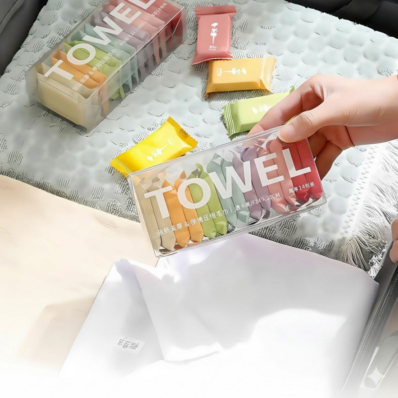 Disposable Compressed Towels Tablets ﻿– Ultra Soft, Durable & Travel-Ready