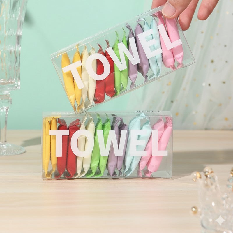 Disposable Compressed Towels Tablets ﻿– Ultra Soft, Durable & Travel-Ready