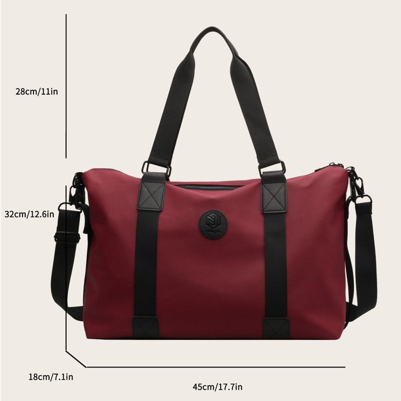 Durable Oxford Sports Gym Duffel Travel Bag