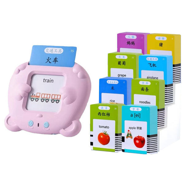 Electronic Talking Flash Cards Word Reading Machine for Kids with 510 Words