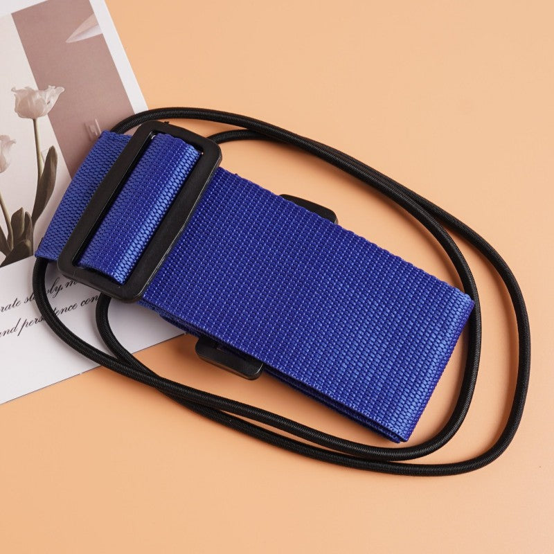 2PCS Elastic Ring Rope Fastening Belt Binding Strap