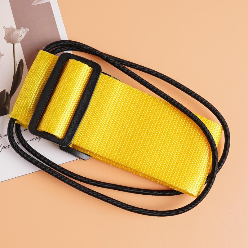 2PCS Elastic Ring Rope Fastening Belt Binding Strap