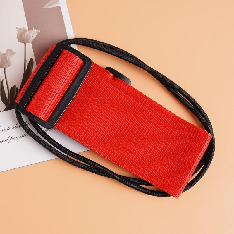 2PCS Elastic Ring Rope Fastening Belt Binding Strap