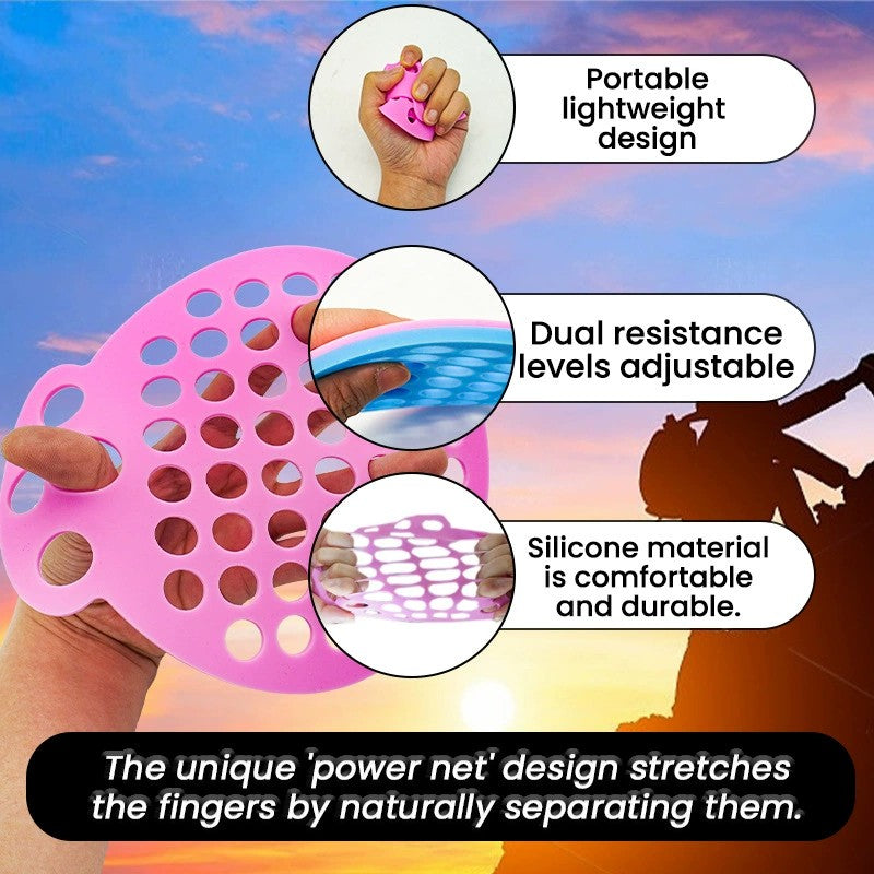 2pcs Finger Strengthening Exercise Equipment Unisex Finger Stretcher Bands Hand