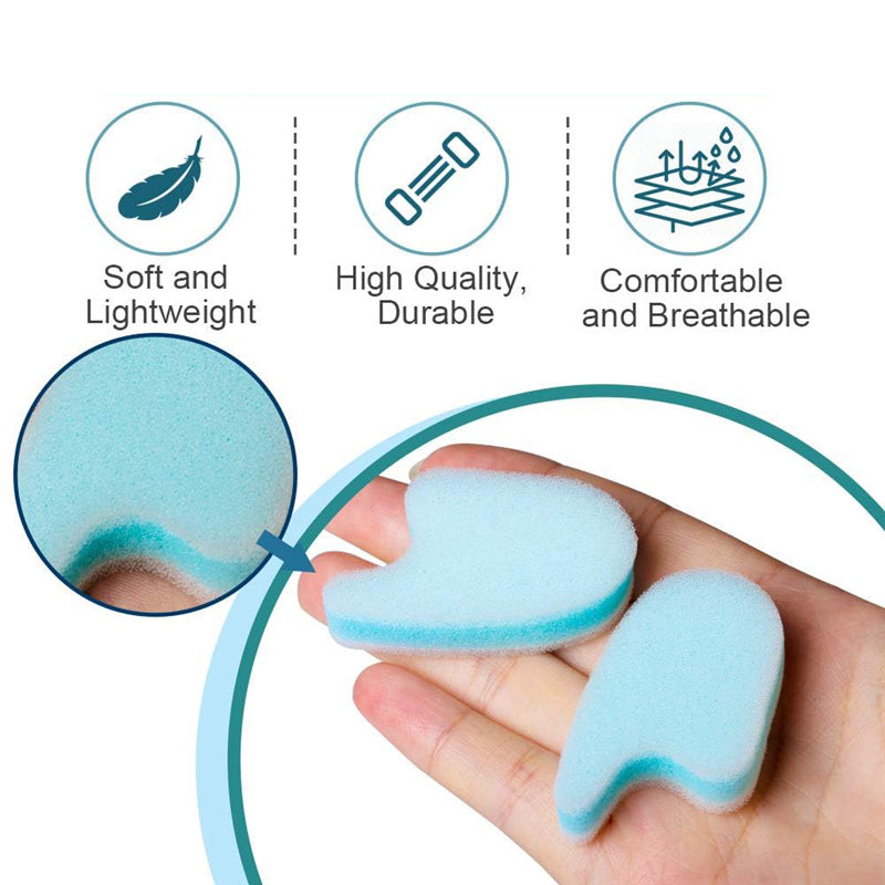 Foam Toe Separators Dividers for Overlapping Toes Hammer Toe Relief
