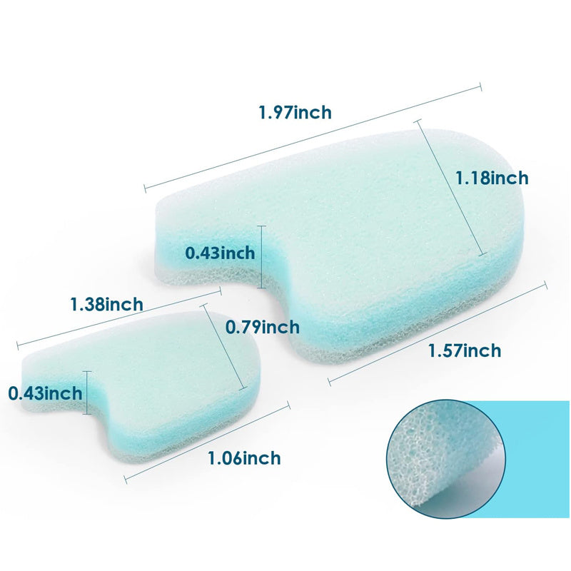 Foam Toe Separators Dividers for Overlapping Toes Hammer Toe Relief