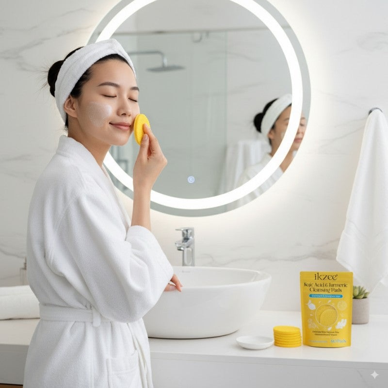 Kojic Acid and Turmeric Cleansing Pads