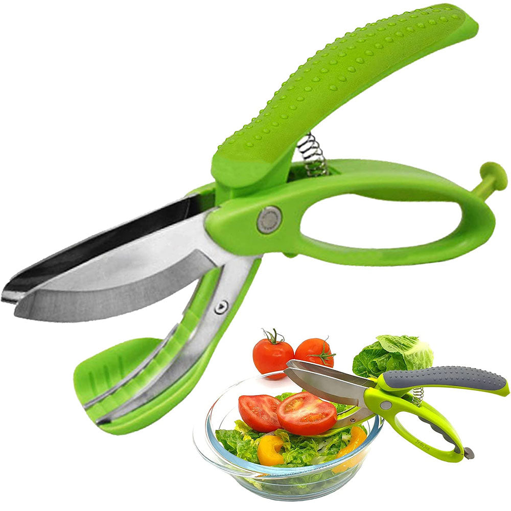 Herb Salad Vegetable Scissors Fruit Slicer Kitchen Gadgets