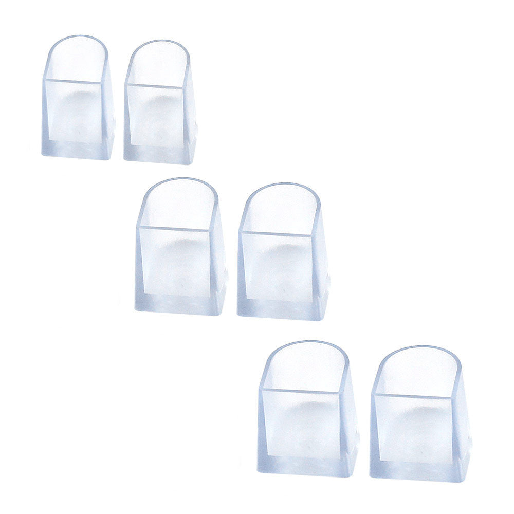 5 Pairs Clear High Heel Shoe Protector Stiletto Cover Stoppers