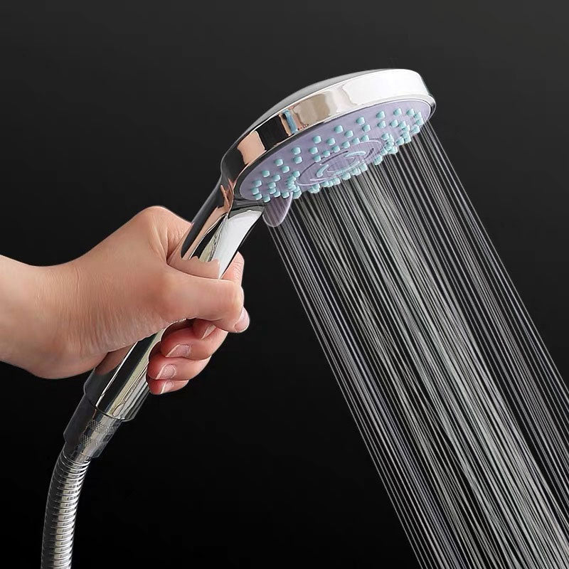 High Pressure Handheld Shower Head with 5 Spray Modes & Self-Clean Silicone Nozzles