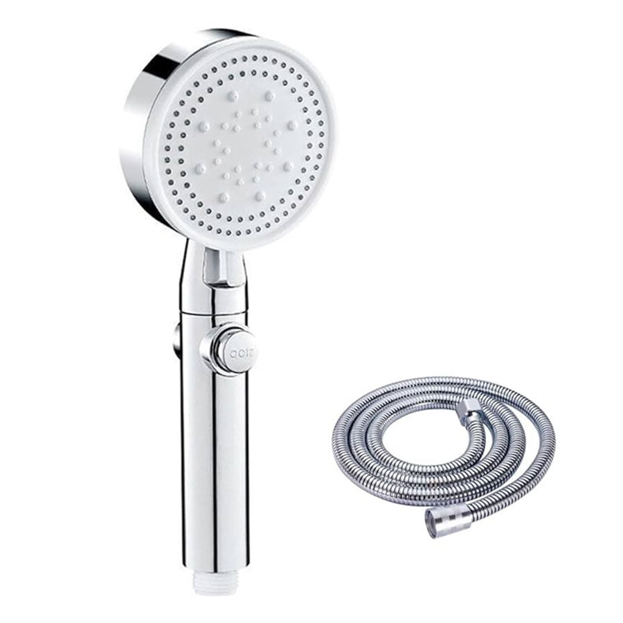 High Pressure Shower Head with 5 Spray Modes and ON/Off Switch